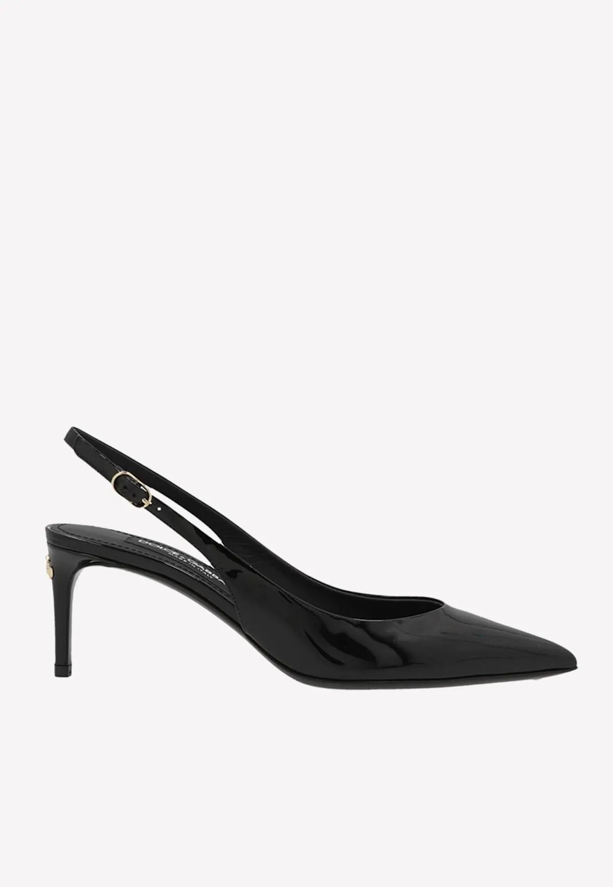 60 Slingback Leather Pumps