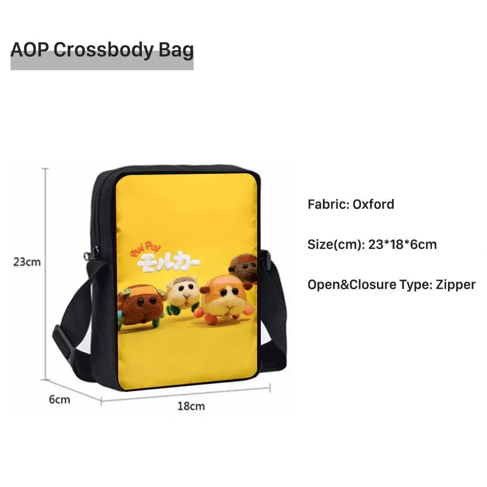 Abstract Oxford Bags Set 3pcs
