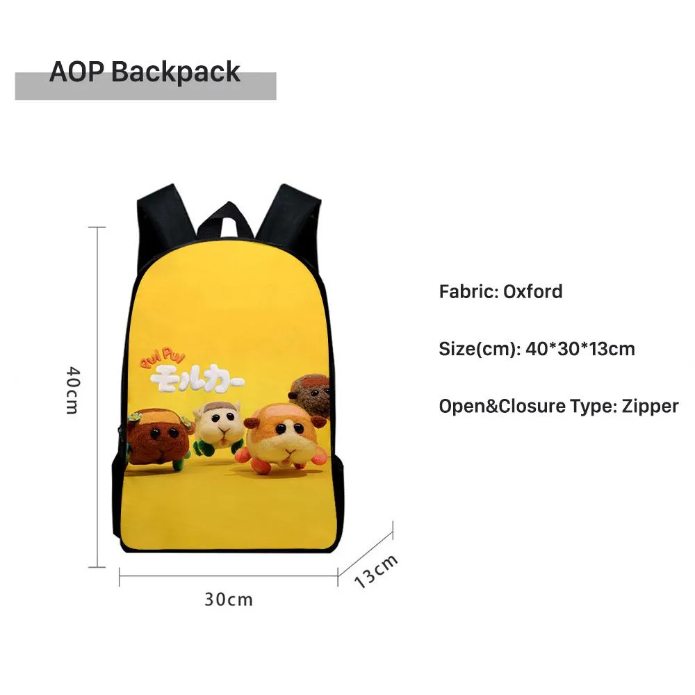 Abstract Oxford Bags Set 3pcs