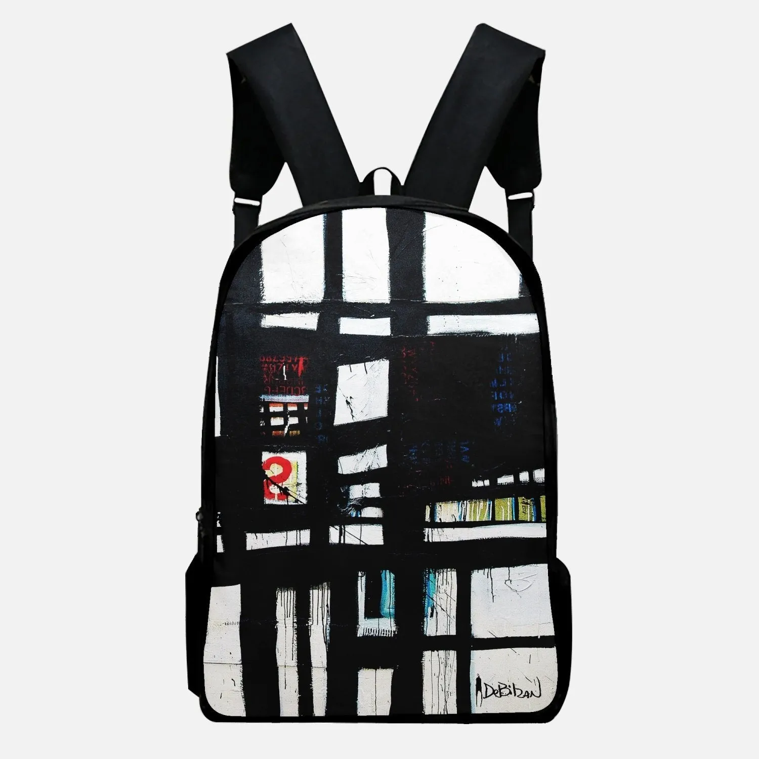 Abstract Oxford Bags Set 3pcs