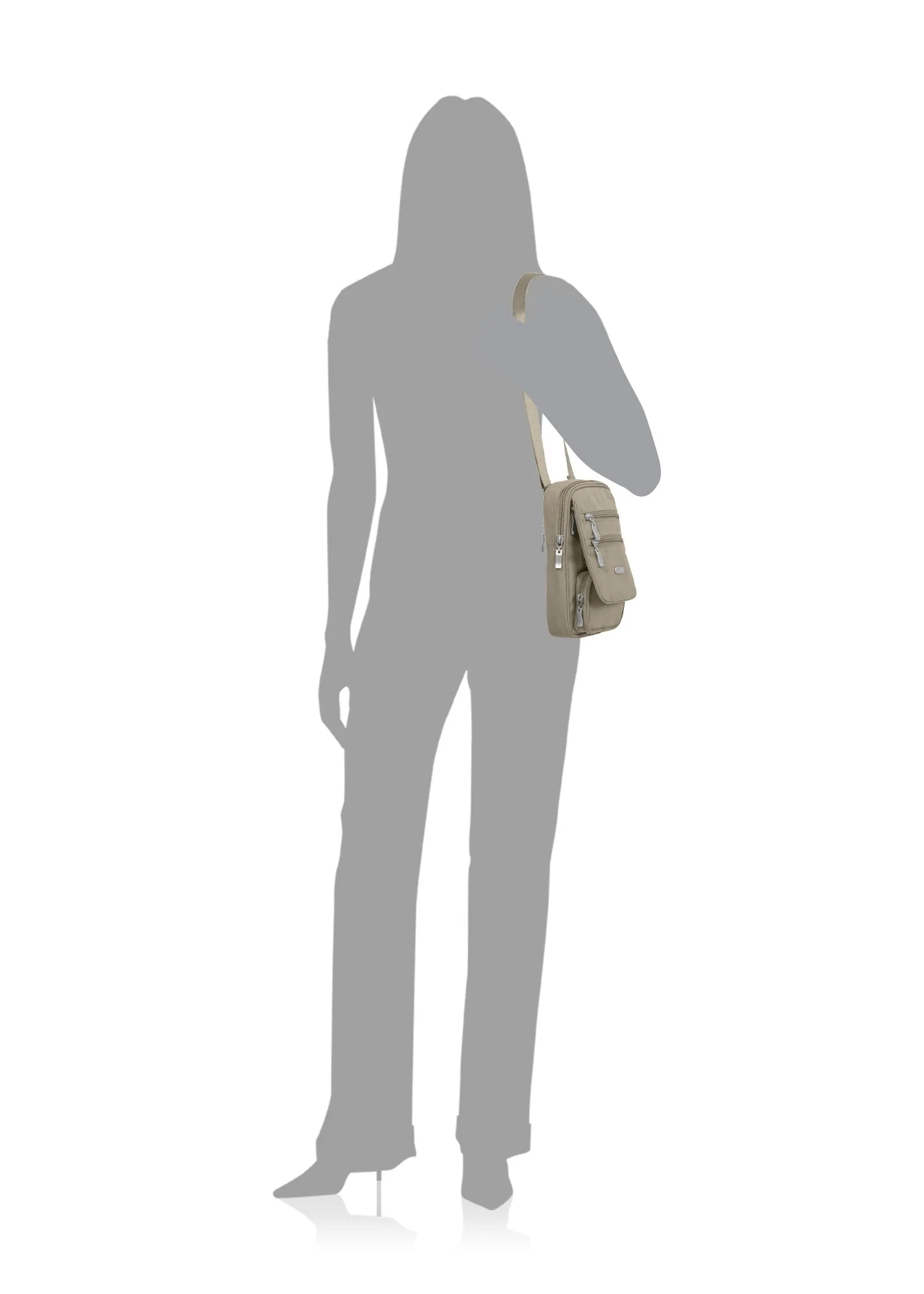 Baggallini RFID Journey Crossbody Bag