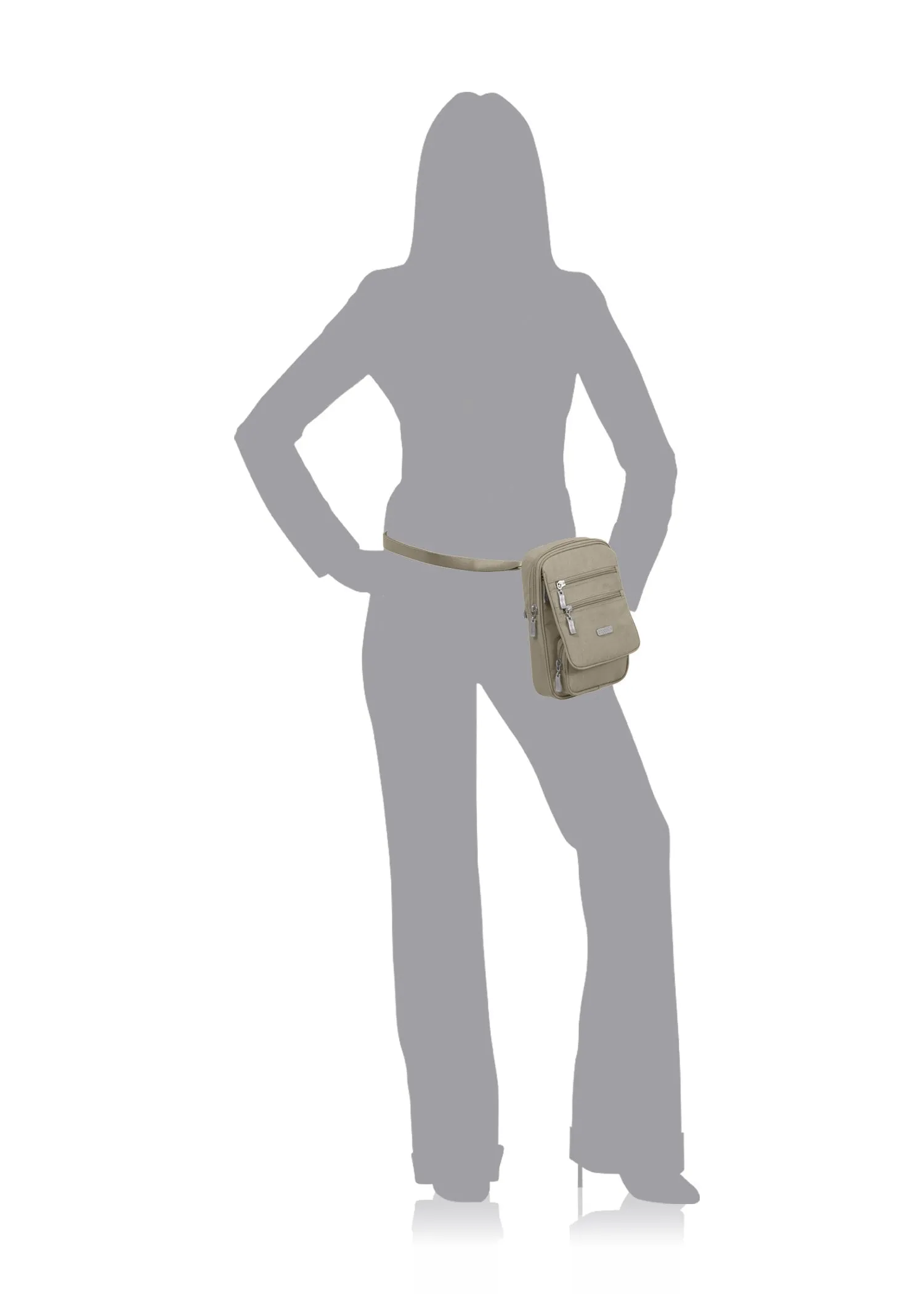 Baggallini RFID Journey Crossbody Bag