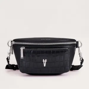 Bright Spark Crossbody - Noir   Silver