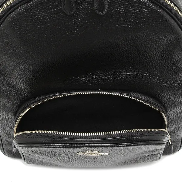 COACH Court Backpack Large Black 5669/6495 Dark Brown