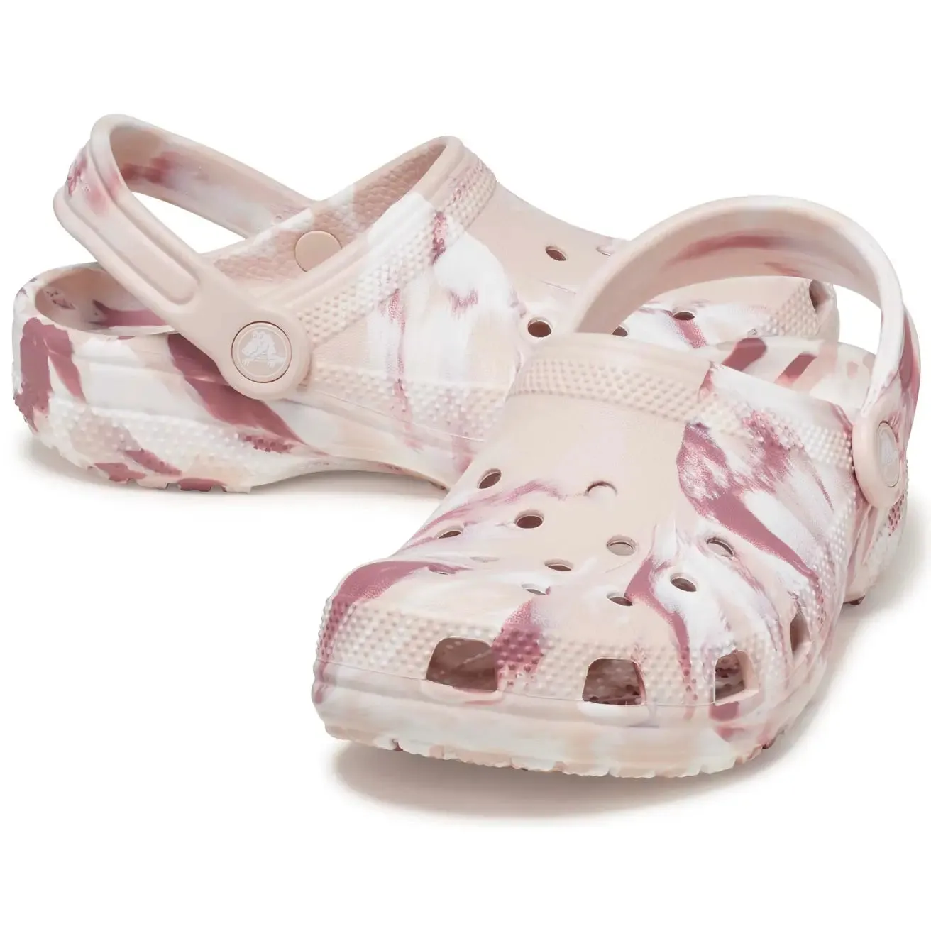CROCS CLASSIC MARBLED CLOG - QUARTZ/MULTI