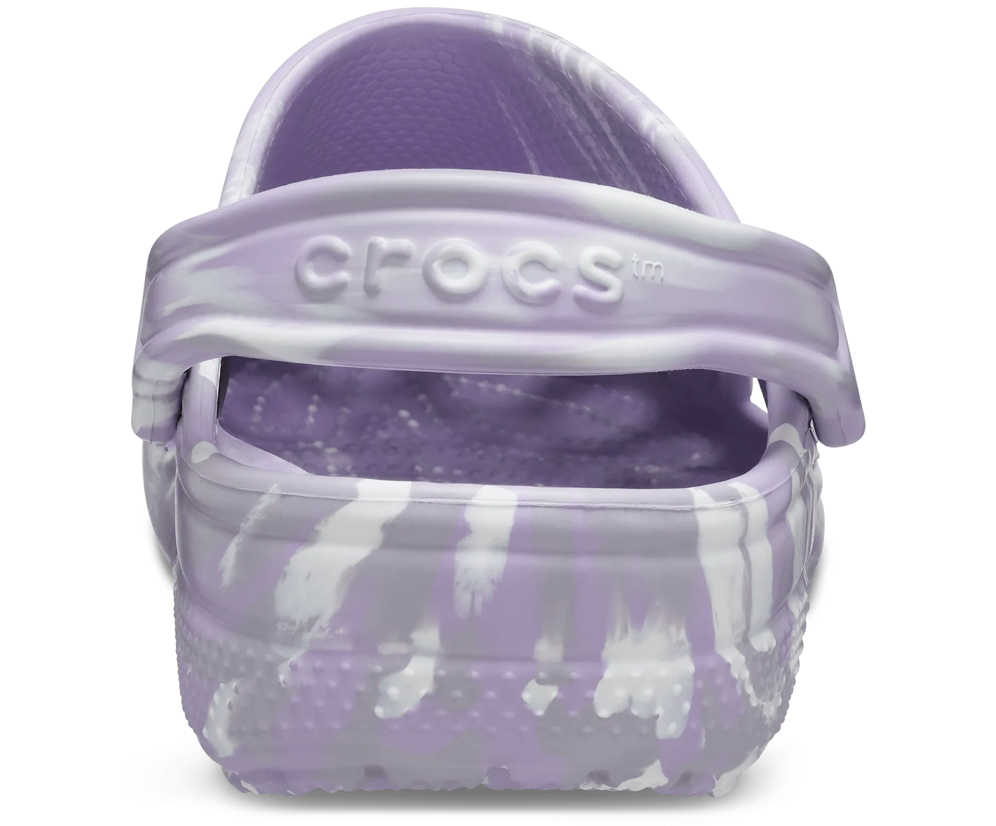 Crocs Unisex Classic Marbled Clog - Lavender