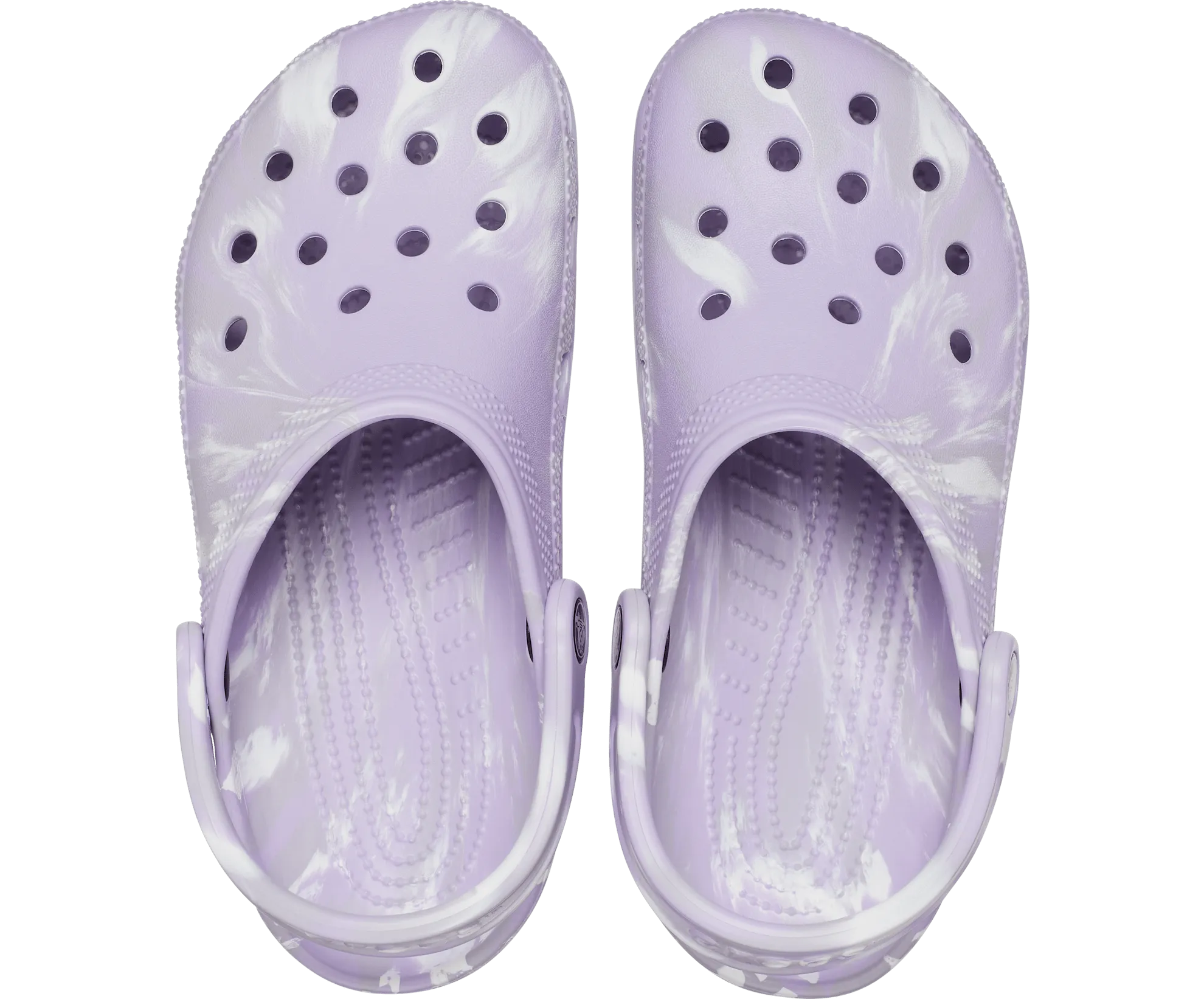 Crocs Unisex Classic Marbled Clog - Lavender