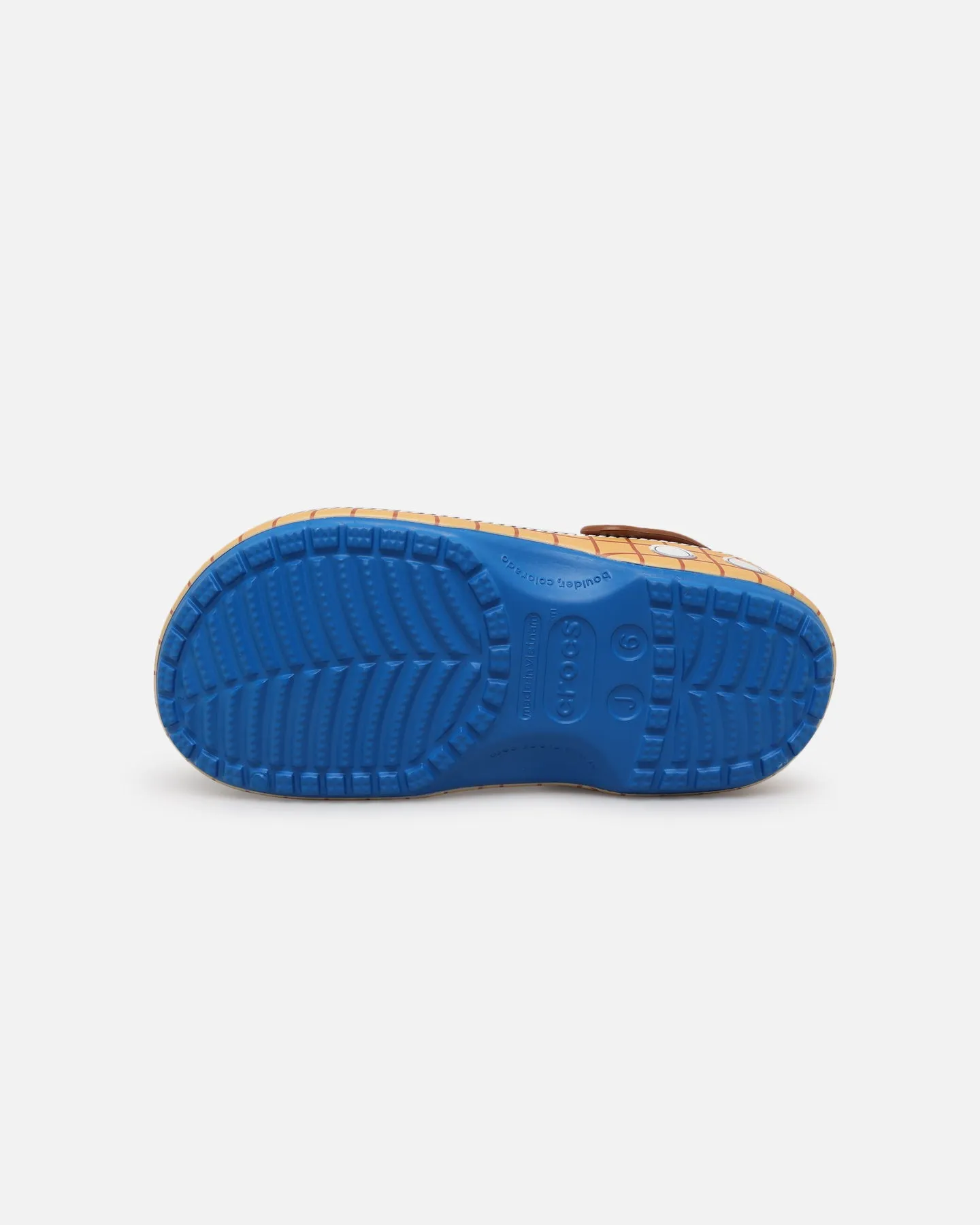 Crocs X Pixar  Kids' Toy Story Woody Classic Clog (GS) Blue