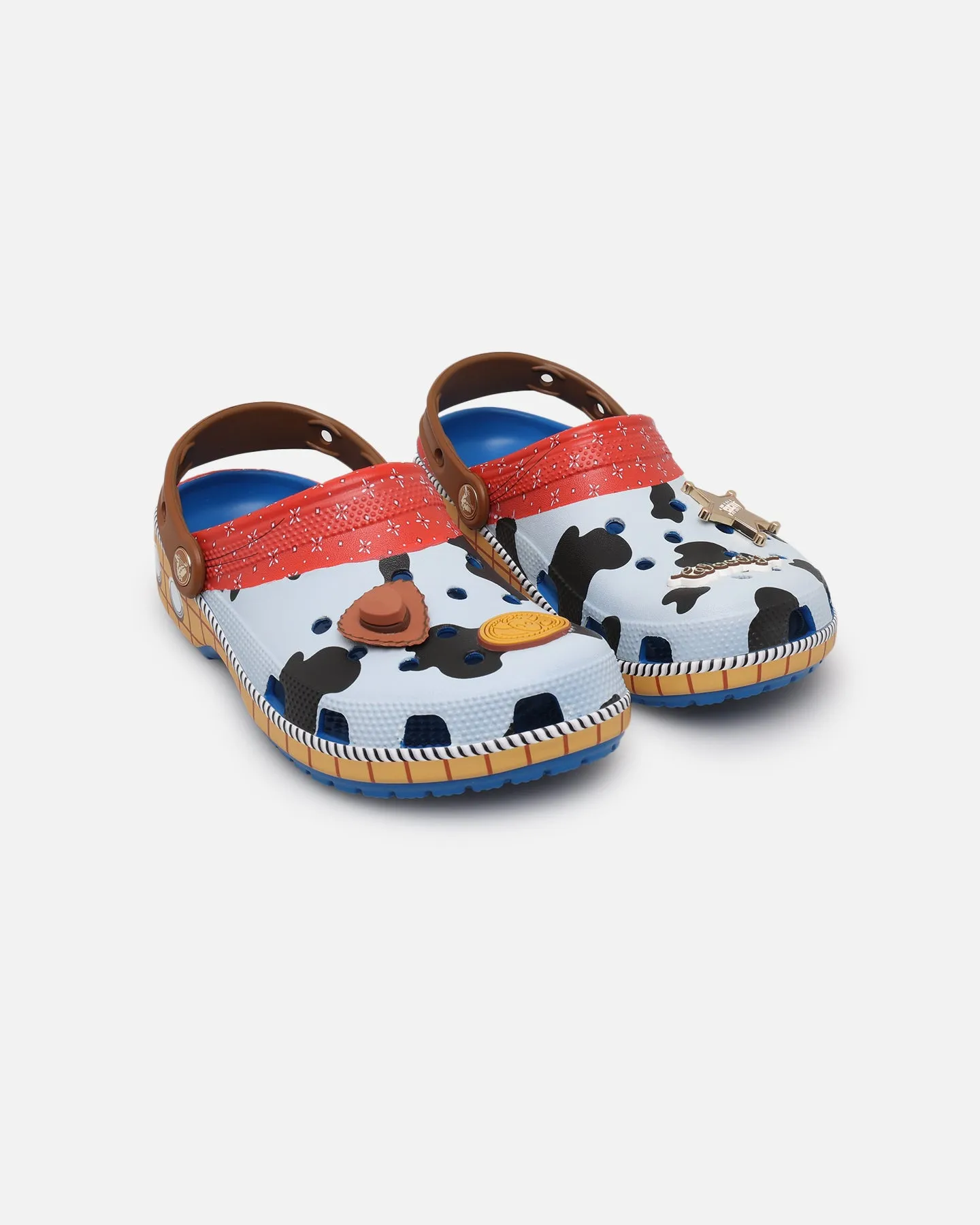 Crocs X Pixar  Kids' Toy Story Woody Classic Clog (GS) Blue