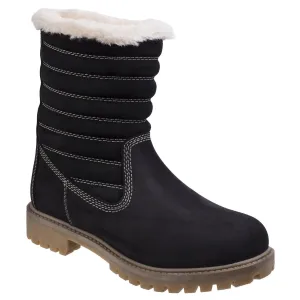 Darkwood Yew Casual Boot Black