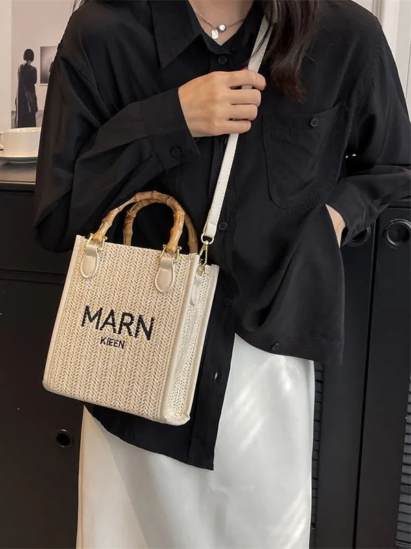Embroidered Woven Handbags Crossbody Bags Bags