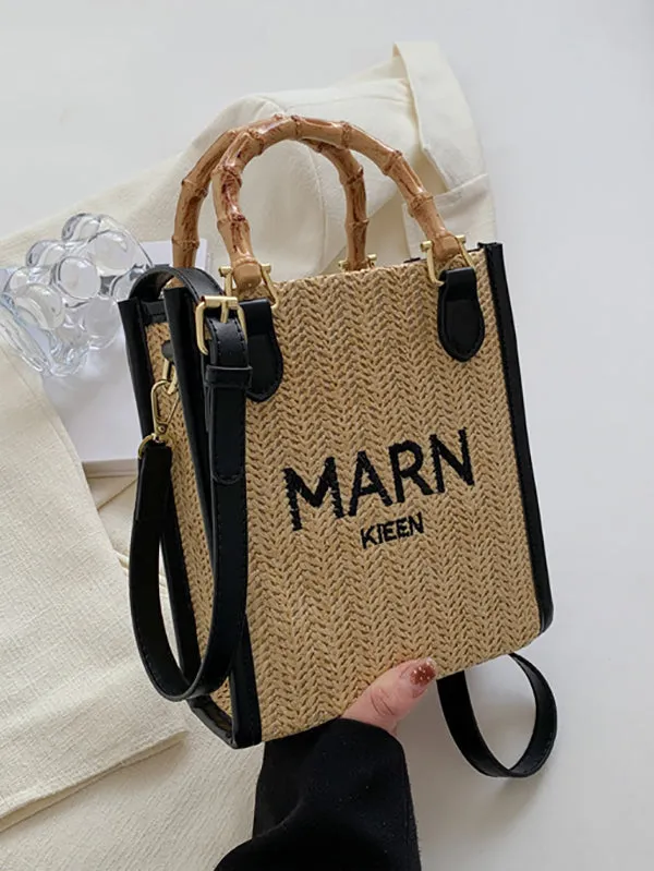 Embroidered Woven Handbags Crossbody Bags Bags