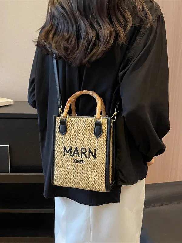 Embroidered Woven Handbags Crossbody Bags Bags