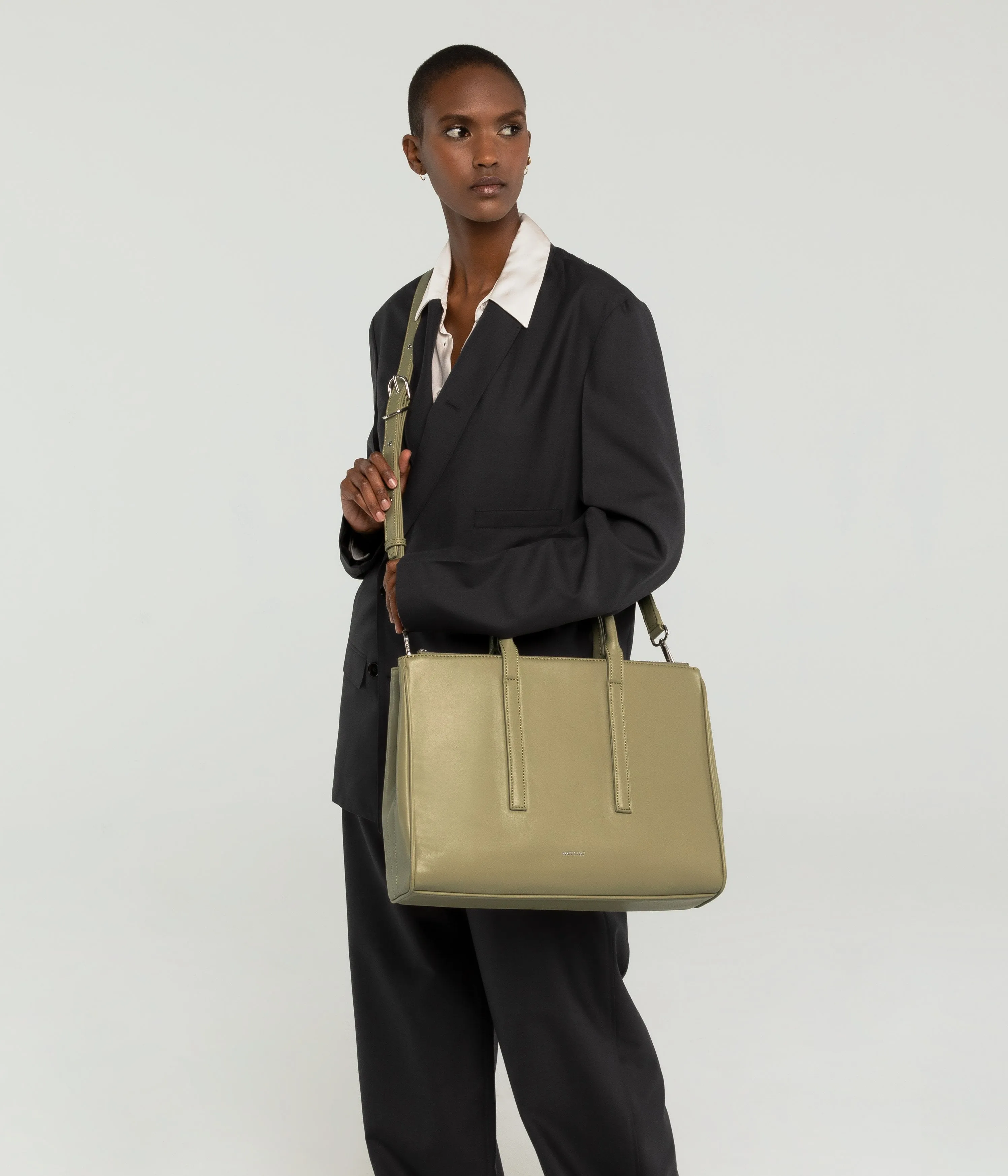 EVELIN Vegan Satchel - Loom
