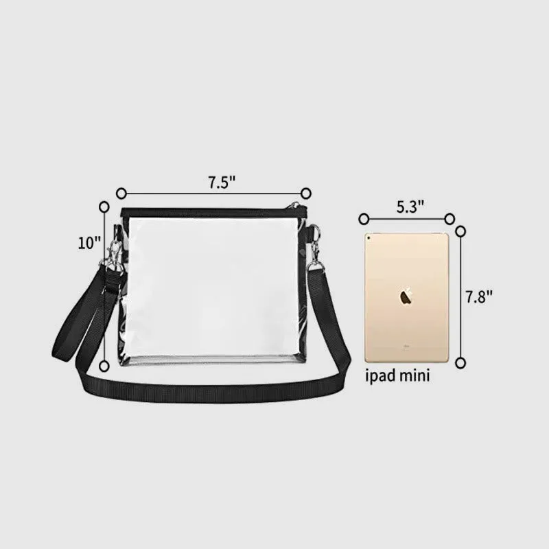 For Daily Use Waterproof Transparent Phone Bag Casual Money Purse