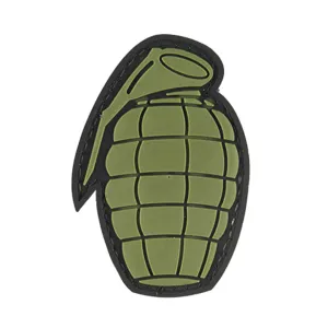 G-FORCE Grenade PVC Hook & Loop Tactical Morale Patch