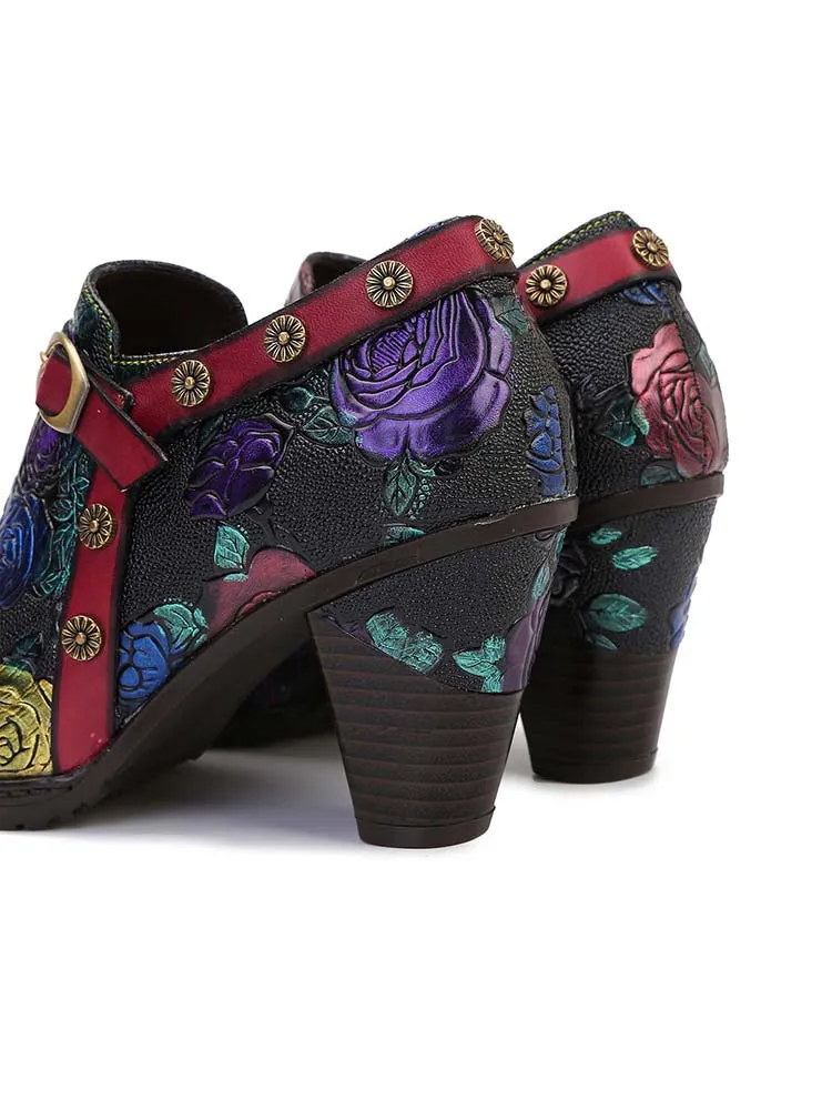 Genuine Leather Handmade Concise Leisure Shoes