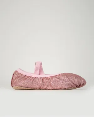 Girl's Glitter Ballet Shoes