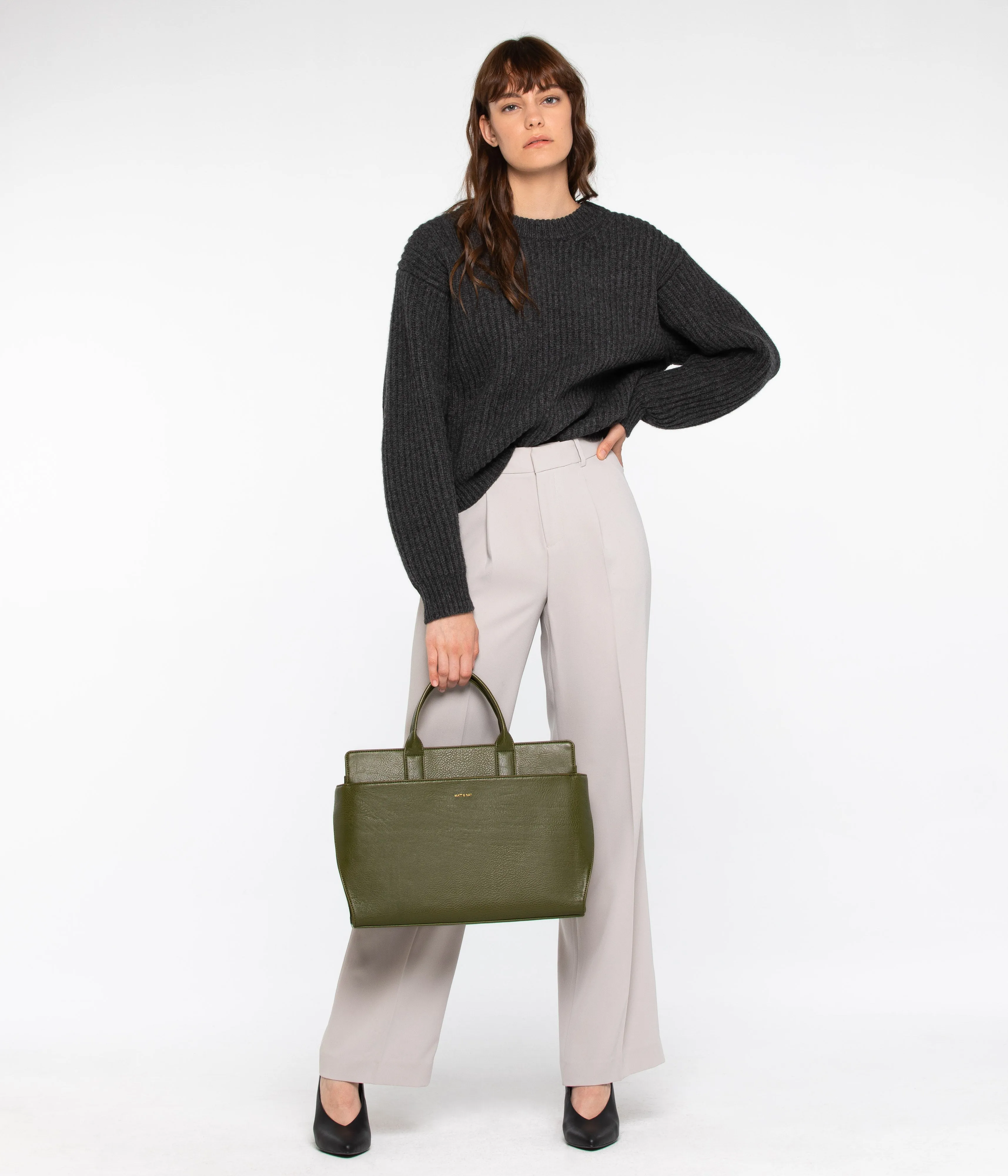 GLORIA Vegan Satchel - Dwell