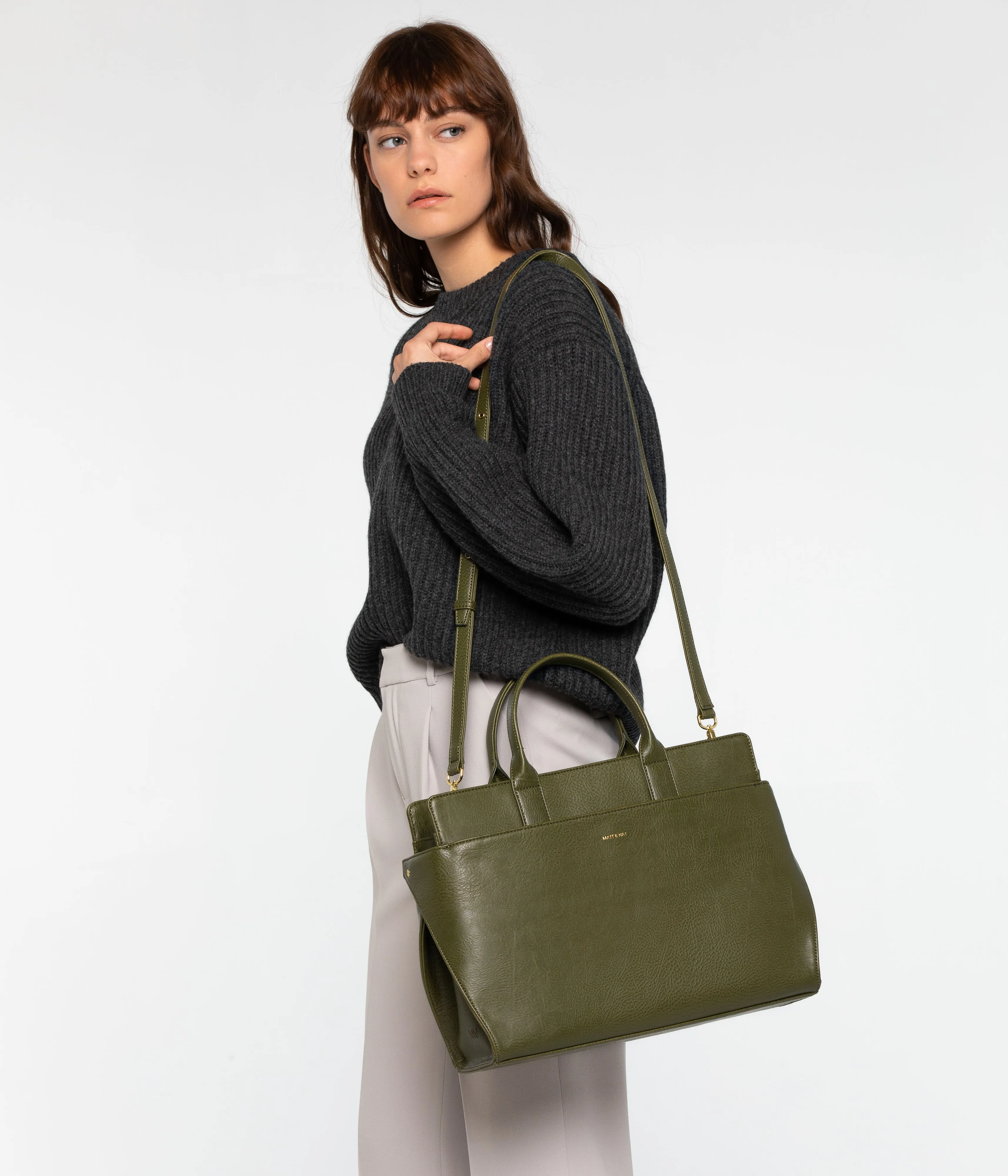 GLORIA Vegan Satchel - Dwell