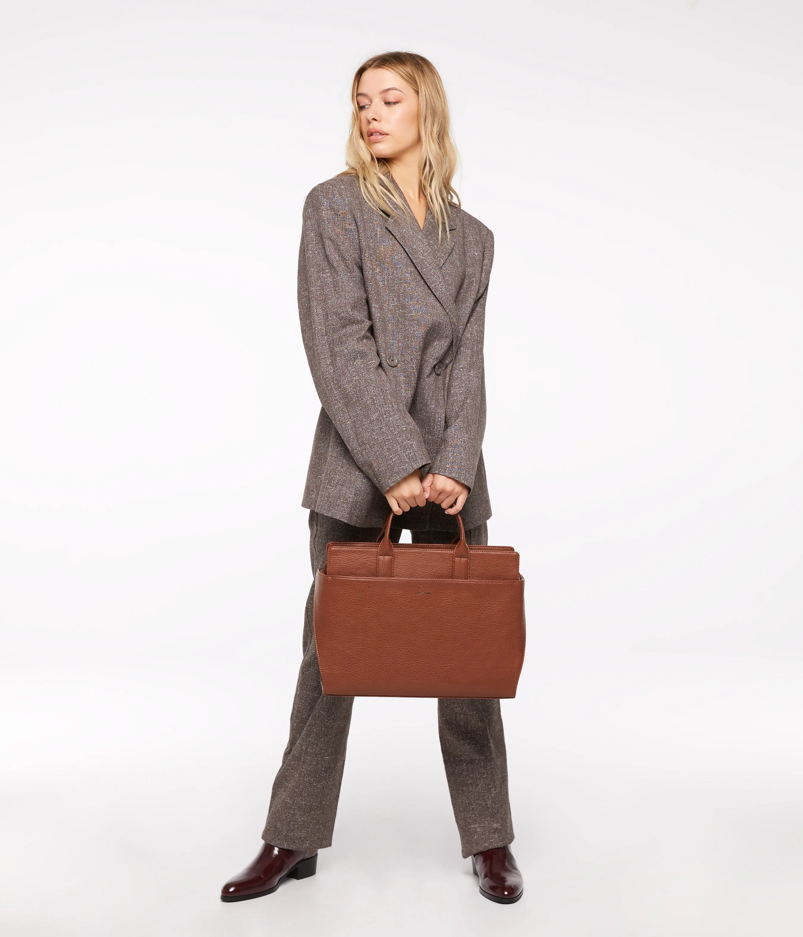 GLORIA Vegan Satchel - Dwell