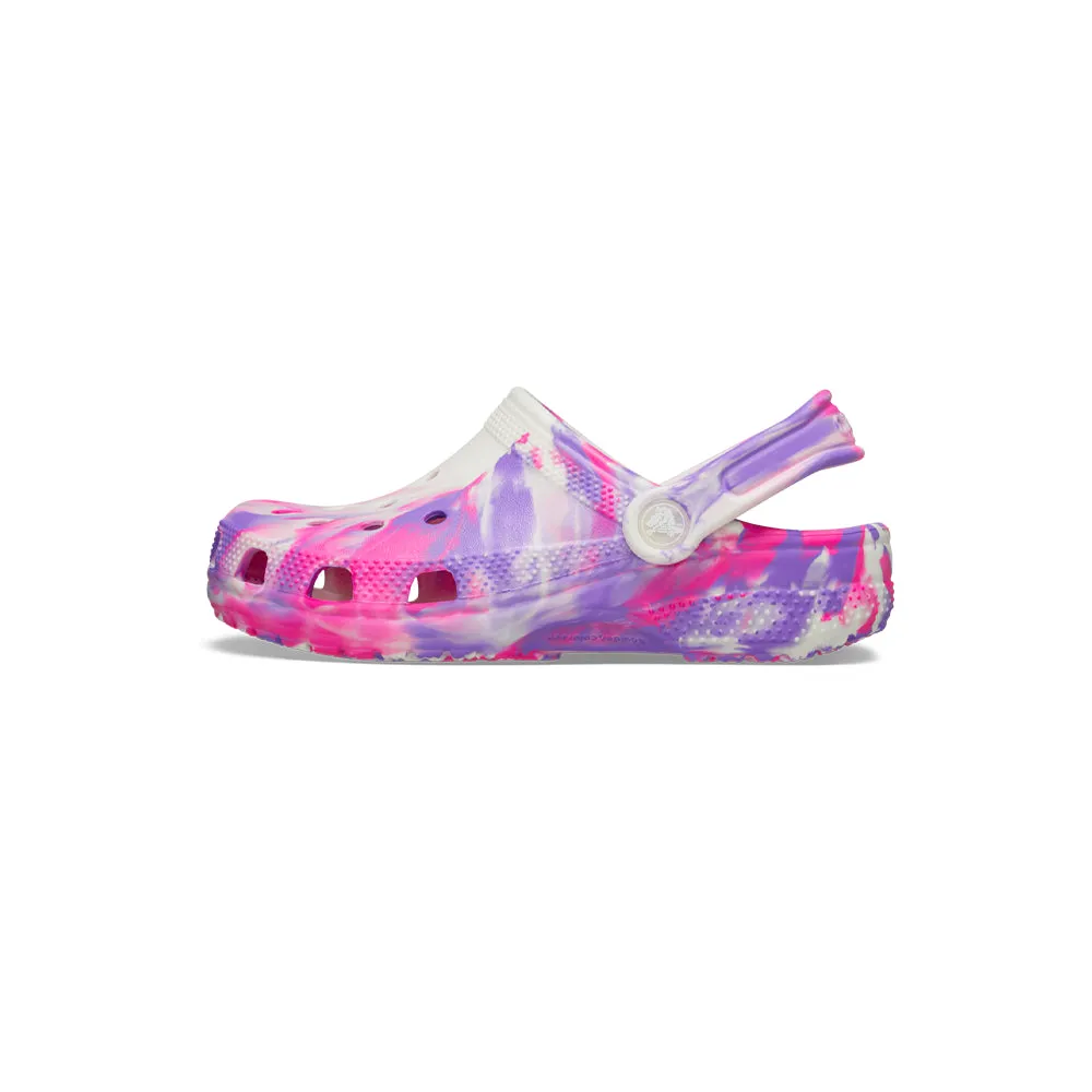 Kids' Classic Glow Marbled Clog
