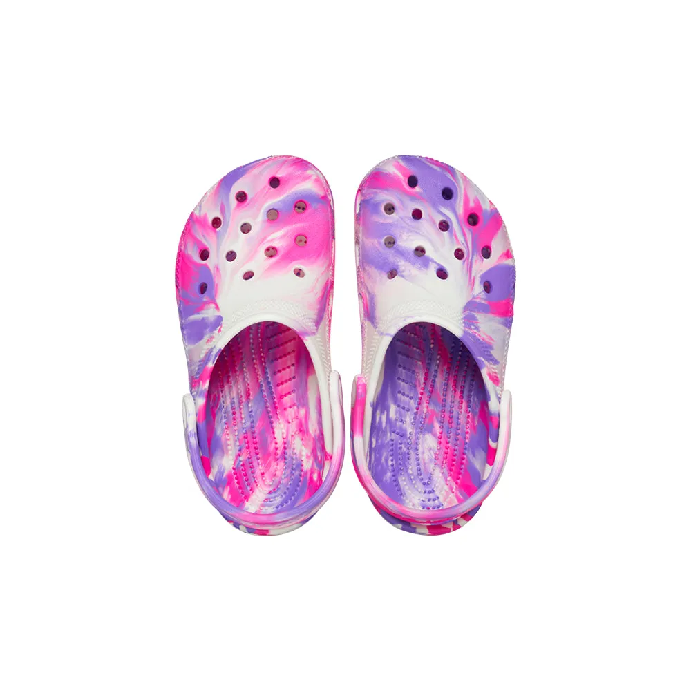 Kids' Classic Glow Marbled Clog