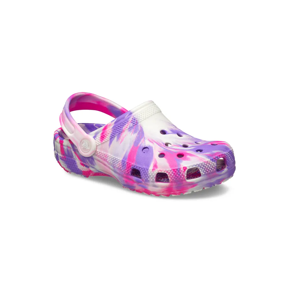 Kids' Classic Glow Marbled Clog