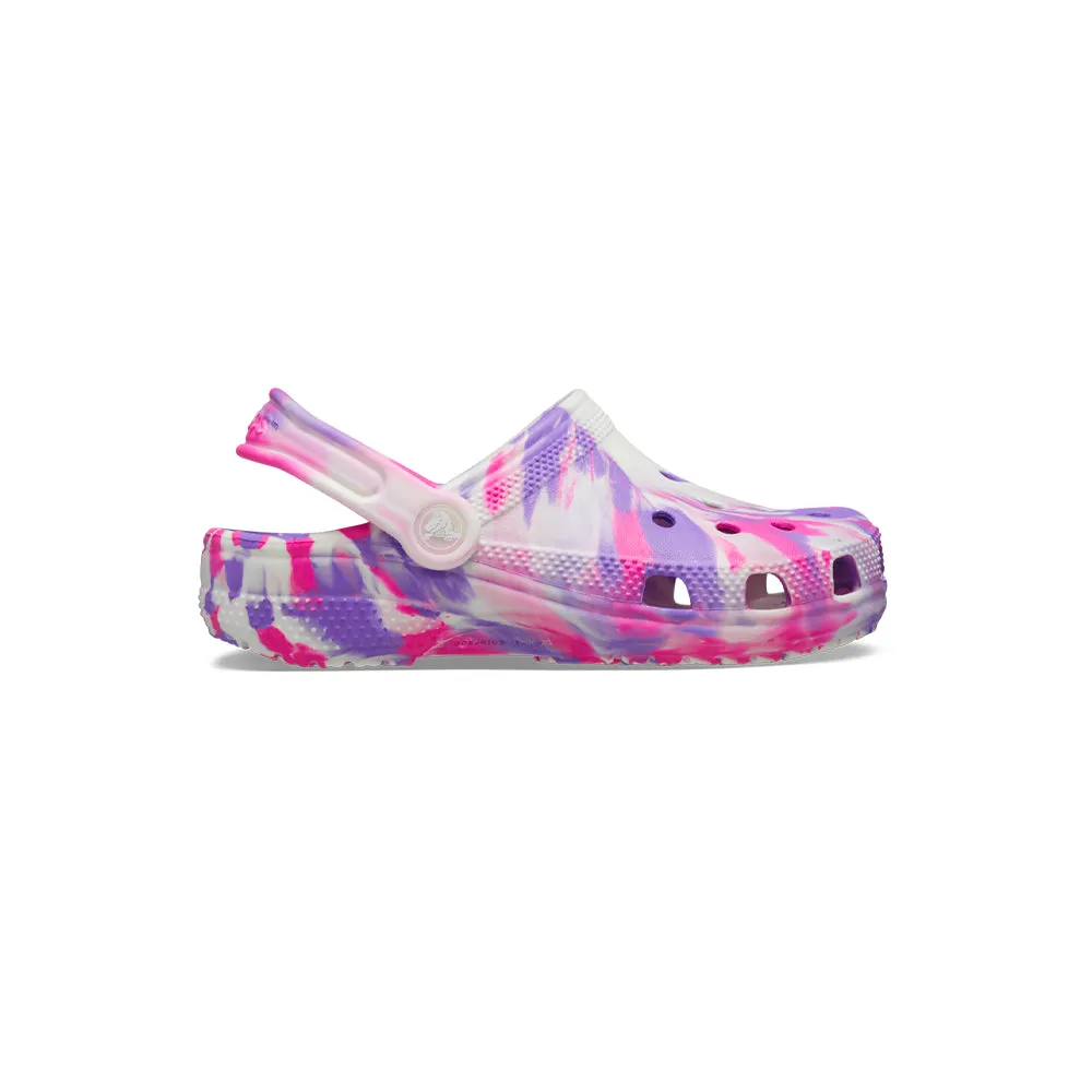 Kids' Classic Glow Marbled Clog