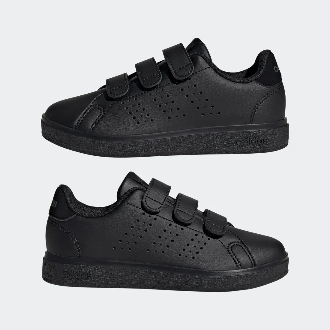 Kids' Rip-Tab Trainers Advantage - Black