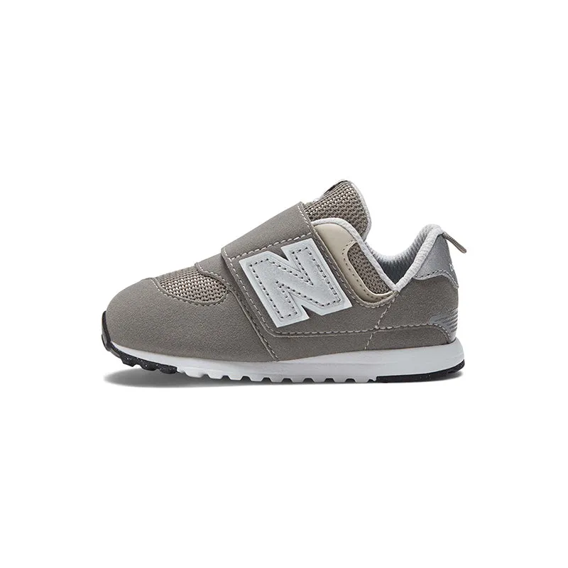 Kid's Toddler 574 Grey/White