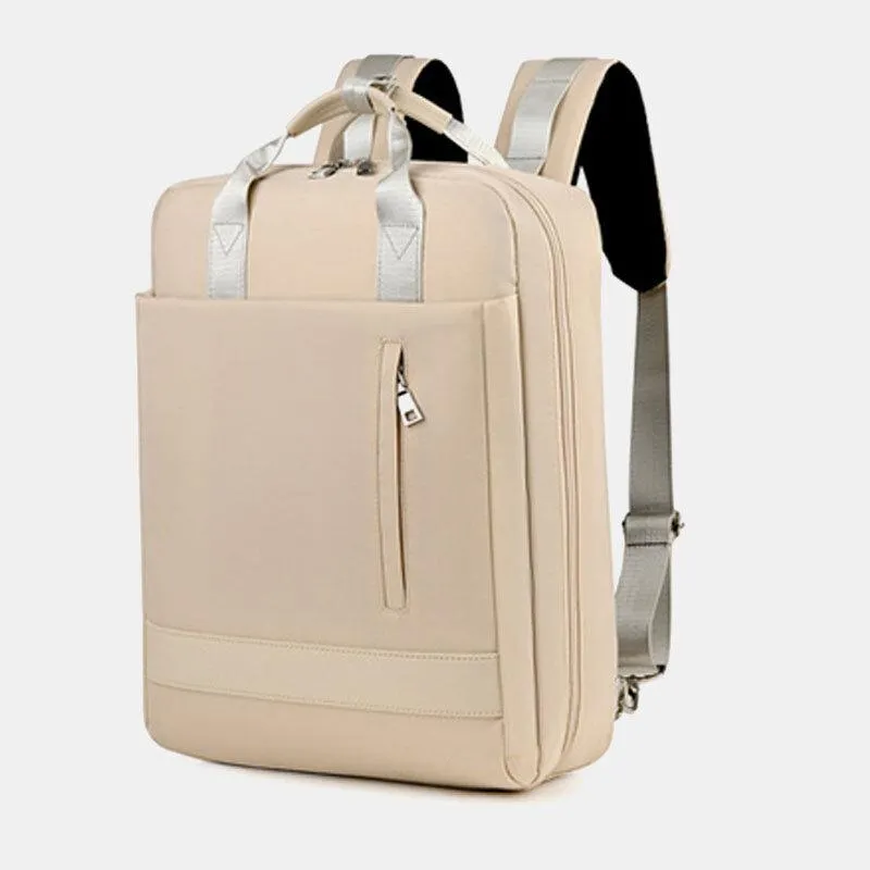 Laptop Backpack with USB Charging Port Lock, Business Travel Water Resistant Backpacks Computer Bag 15.6" Laptop