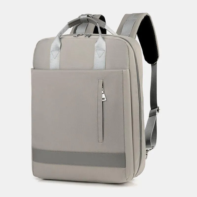 Laptop Backpack with USB Charging Port Lock, Business Travel Water Resistant Backpacks Computer Bag 15.6" Laptop