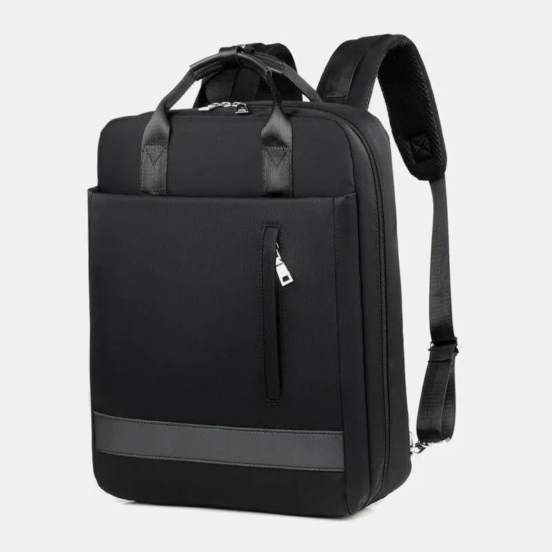 Laptop Backpack with USB Charging Port Lock, Business Travel Water Resistant Backpacks Computer Bag 15.6" Laptop