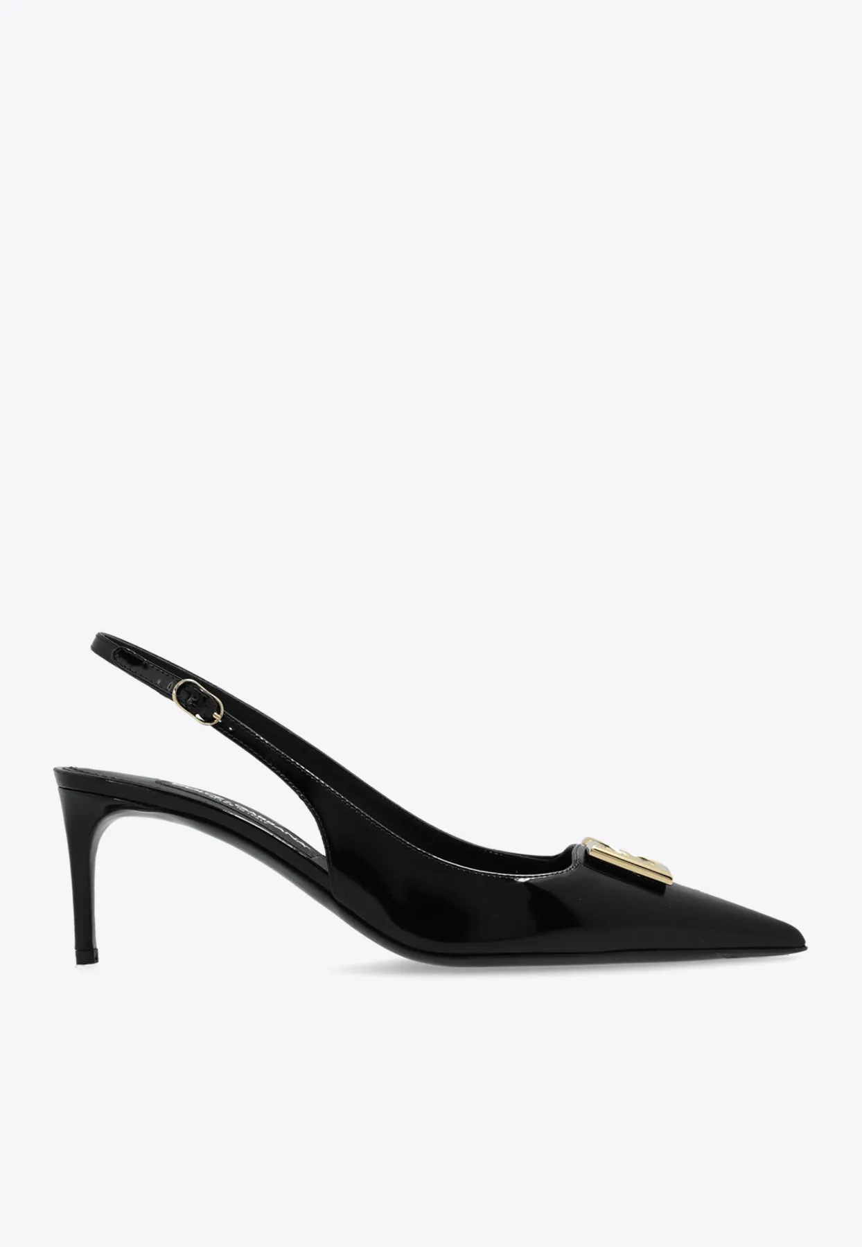 Lollo 60 DG Logo Slingback Pumps